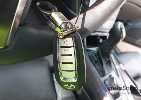 2024 Infiniti Q50 Red Sport 400 из США, поврежденный, VIN JN1FV7DP8RM660470